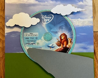 3D up-cycled the Lion King DVD art