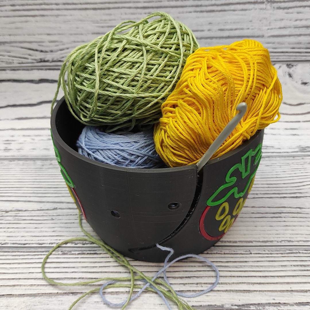 Jumbo Yarn Bowl Yarn Bowl 3D Printer Yarn Knitting Crochet Etsy