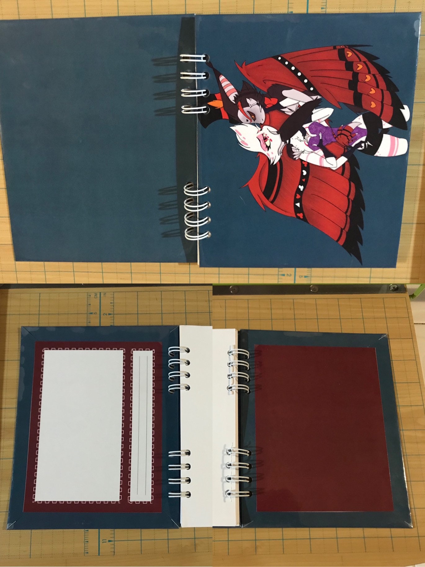 Hazbin Hotel and Helluva Boss notebooks Etsy Ireland