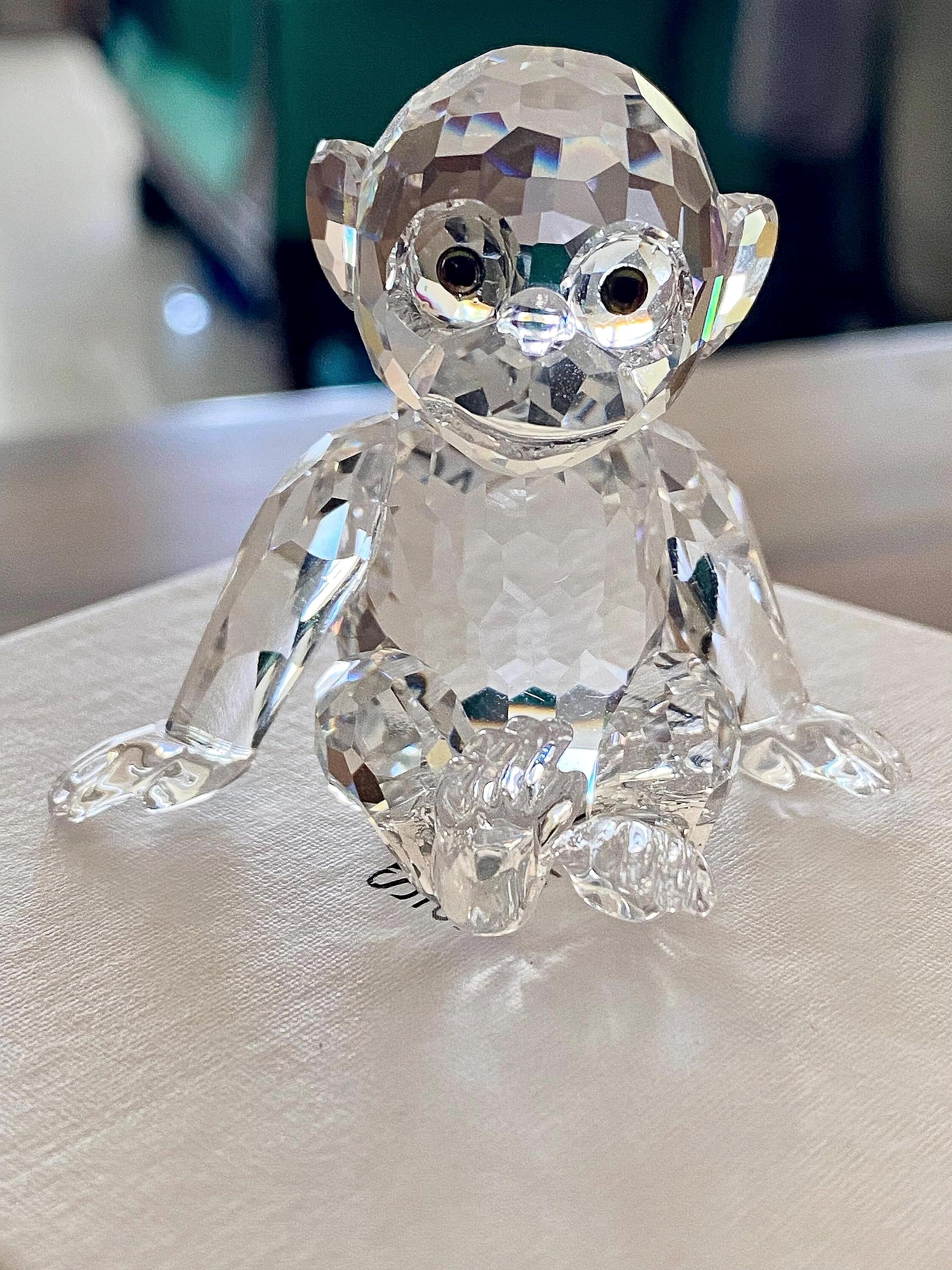 Swarovski Monkey - Etsy