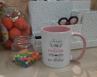 Mug for the end of school year teacher master atsem aesh nanny kindergarten assistant nursery supervisor teacher