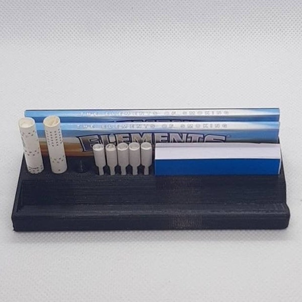 Mini Rolling Tray 115x50mm | Kingskin & Roach Book Holder, All In One Roll Station