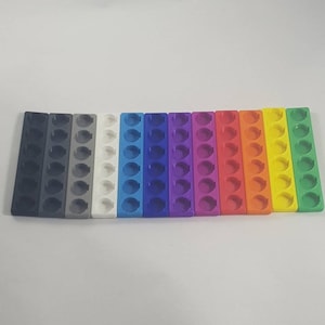 6 soportes para encendedor Clipper, exhibición de la colección Clipper de 6 piezas: personalice y cree sus propias formas o póngase en contacto para solicitar algo