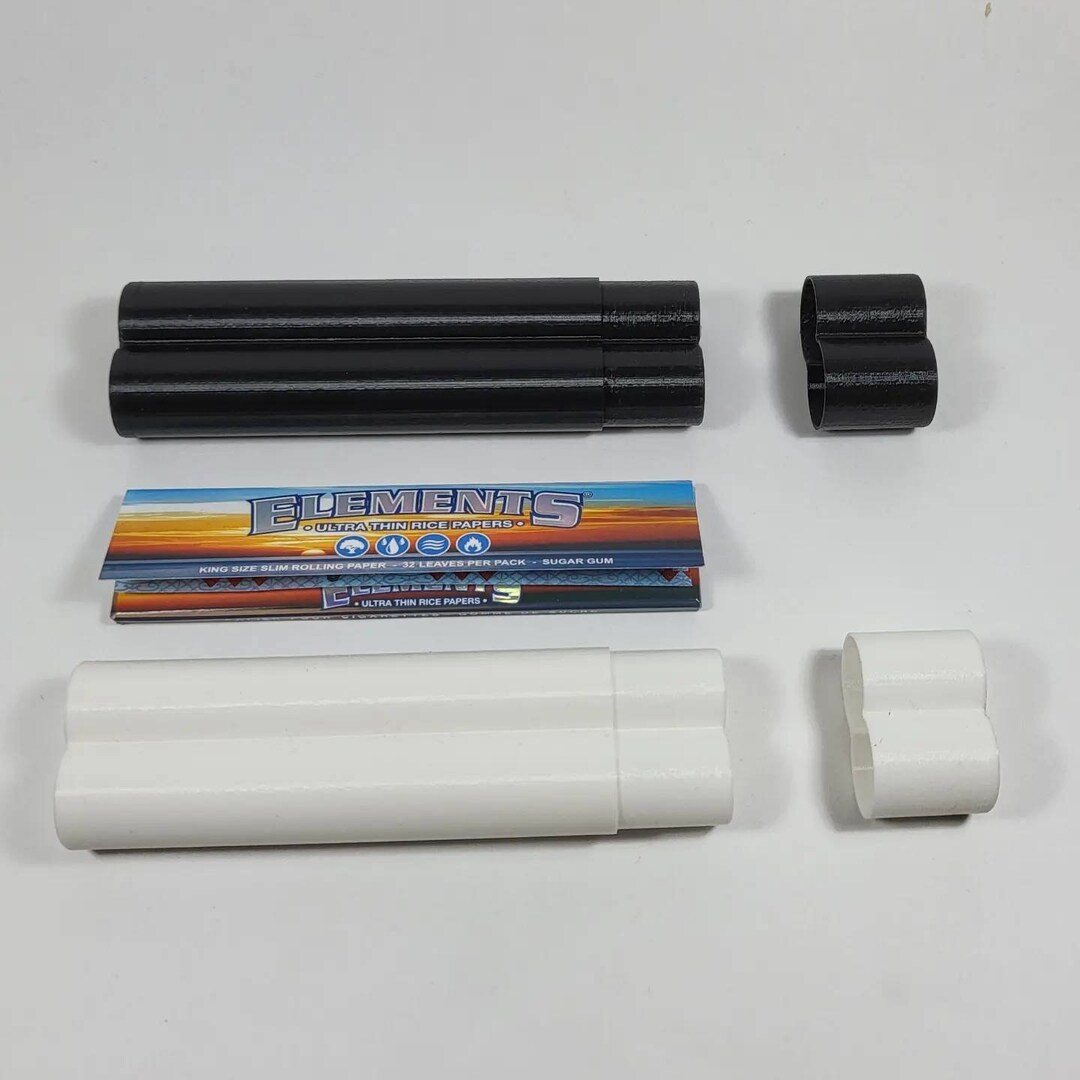 Double Doob Tube / 2x Joint Holder Airtight Kingsize Large Spliff Tube