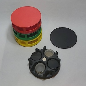 Grande contenitore in silicone per la conservazione di pentole, portaoggetti da scrivania e supporto da viaggio per contenitori in movimento