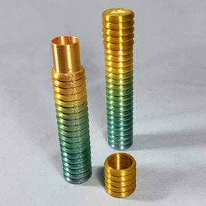 Limited Edition &#39;Emerald Goldrush&#39; Ringed Tubes