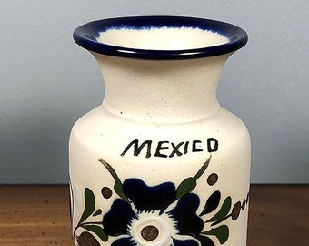 Vintage Small Tonala Mexican Pottery Vase