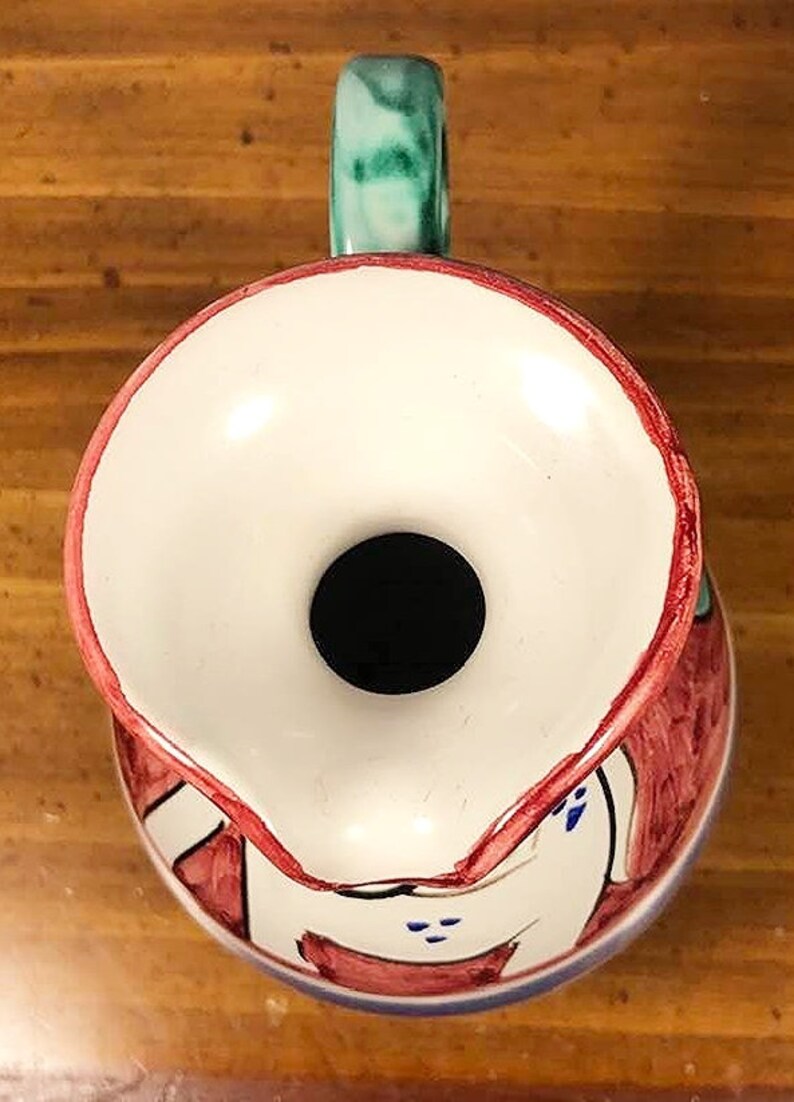 Vintage Hand Painted Ceramic Elephant Cruet Set Etsy