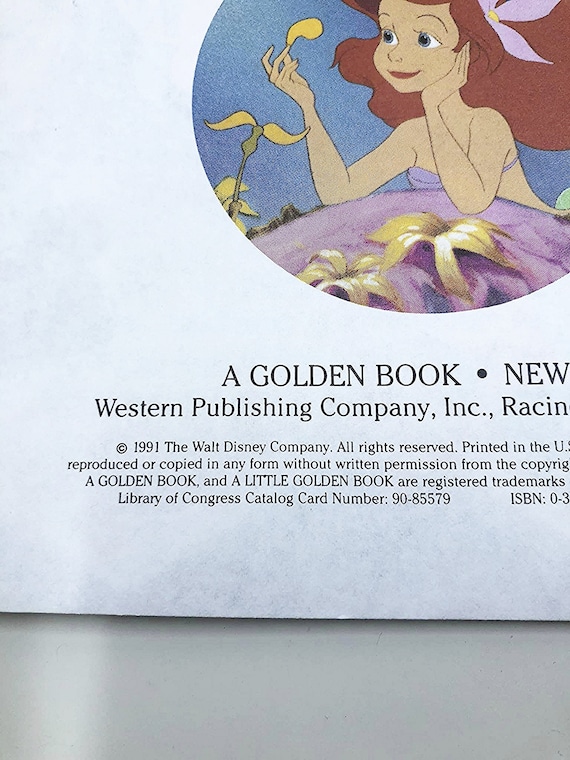 The Little Mermaid Golden Book - Ariel's Undersea Adventure