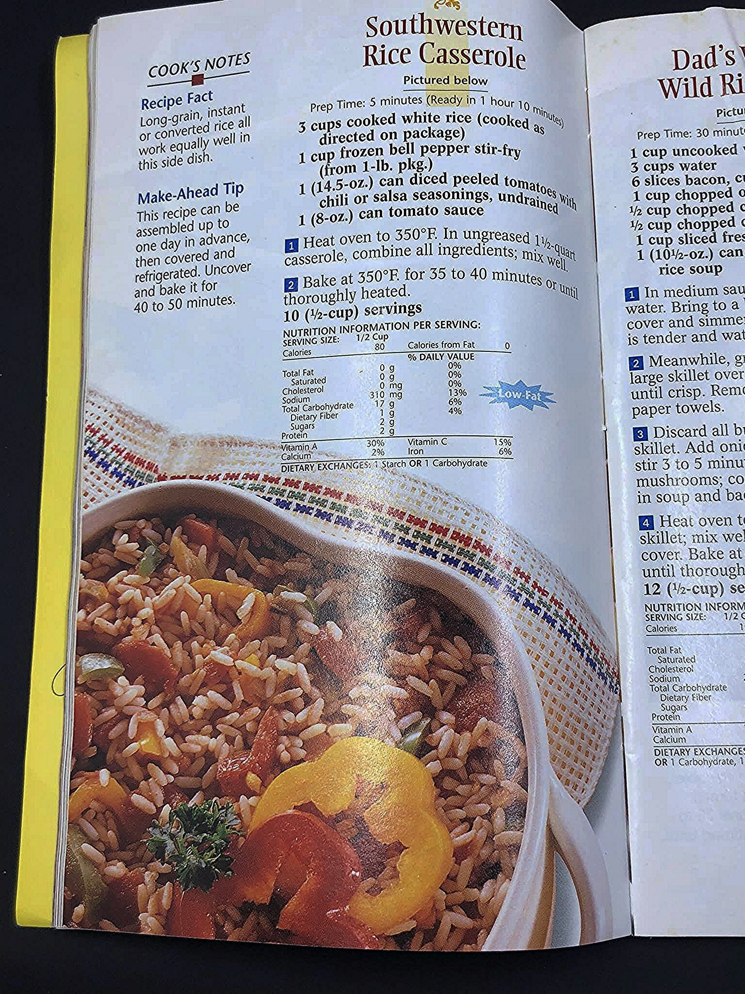 ★us✵vintage❃casserole  cookbook Vintage Pillsbury Casseroles & Easy Skillet Meals Recipe