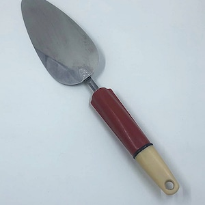 Vintage 1960s Stainless Steel Cake Pie Serving Knife – Retro Kitchen Utensil - Mid Century Modern - Vintage Kitchen Tool