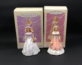 Ornement Hallmark Barbie 1995 - Solo In The Spotlight - Édition Limitée Avec Lumière