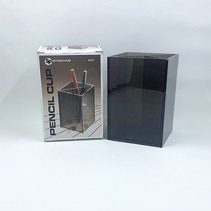Vintage Sterling Plastics Pencil Cup Holder