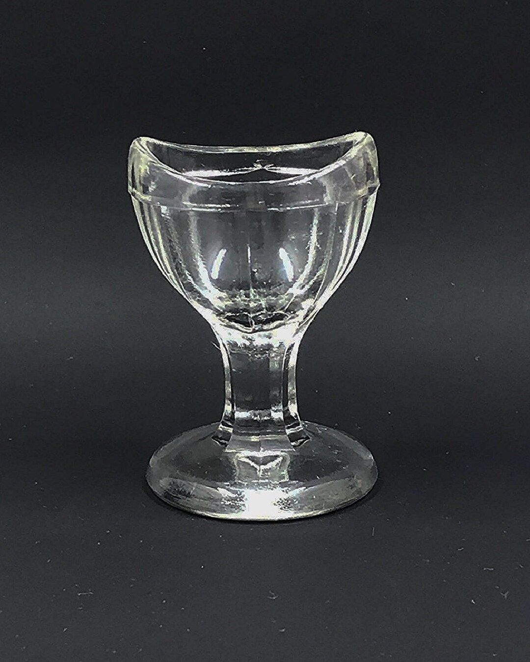 Vintage Clear Glass Eye Wash Cup Etsy