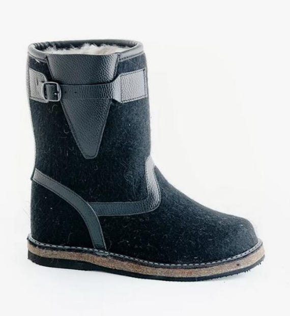 Russische Filzstiefel Walenki Original Russische Kurze Filzstiefel