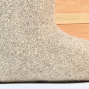 Mens Siberian Valenki Boots, Original Wool Felt, Handmade image 9