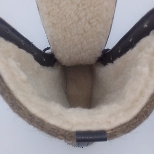 Russian original Felt boots natural very warm winter Siberia hunting hiking insulated non-slip non-freezing sole felt boots Wool walks city image 10