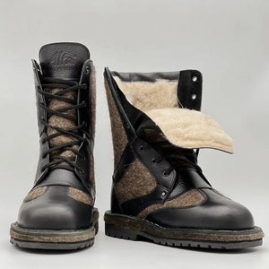 Original Valenki Filzstiefel 100% Wolle Winter Walenki Russische Schuhe Camping Bergspaziergänge Dorf Stadt