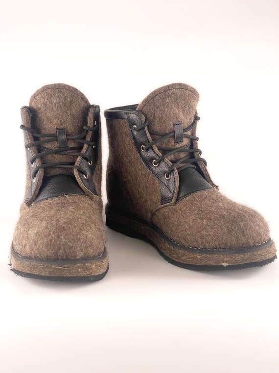 Russian Original Valenki Felt Boots 100% Very Warm Wool  display picture 3