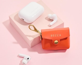 Custom Airpod Case - Personalized Leather Airpods Pro Cover