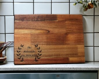 Personalised Wood Chopping board Personalised Gift