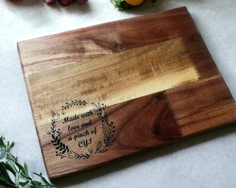 Personalised Chopping board Personalised Gift Engraved cutting board