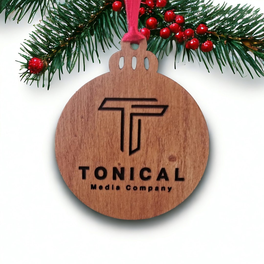 Company Logo Christmas Decoration Christmas Gift Bulk Etsy