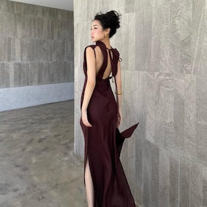 wedding guest long dress Green Chain See-through Elegant RX70326 camisole slip Select your size:7 Perfect for formal or Midi Yellow Halter Summer
