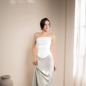 Office Silk skirt - Maxi Skirt - High waisted skirt - Simple Skirt - Long Skirt - Summer Skirt - Midi Skirt - Silk Skirt Midi- Gift for her