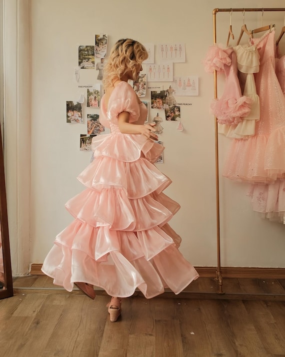 organza party wear dress Alexis Organza Off The Shoulder Floral Midi Dress