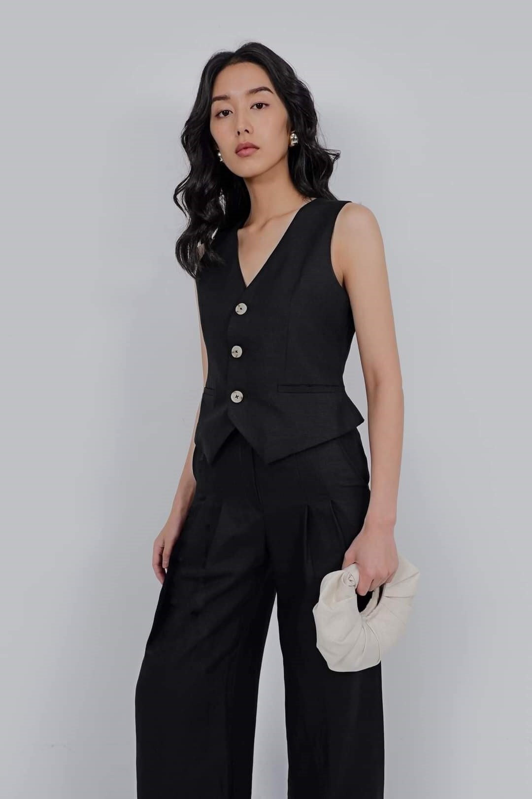 Linen Waistcoat Set main image 1