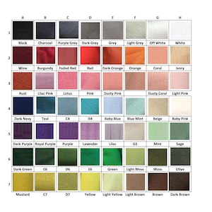 Calças de linho ligeiramente afuniladas / Calças de linho femininas / Disponíveis em 50 cores imagem 5