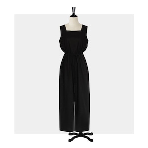 Loose Linen Overall / Black Linen Summer Jumpsuit / Available in 40 Colors