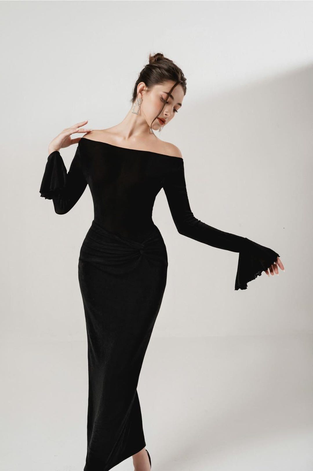 womens formal winter dress Wool with Belt from NikkaPlace Jacket:US36 Wedding Dresses To Rent line silhouette Evan Picone Dress excellent