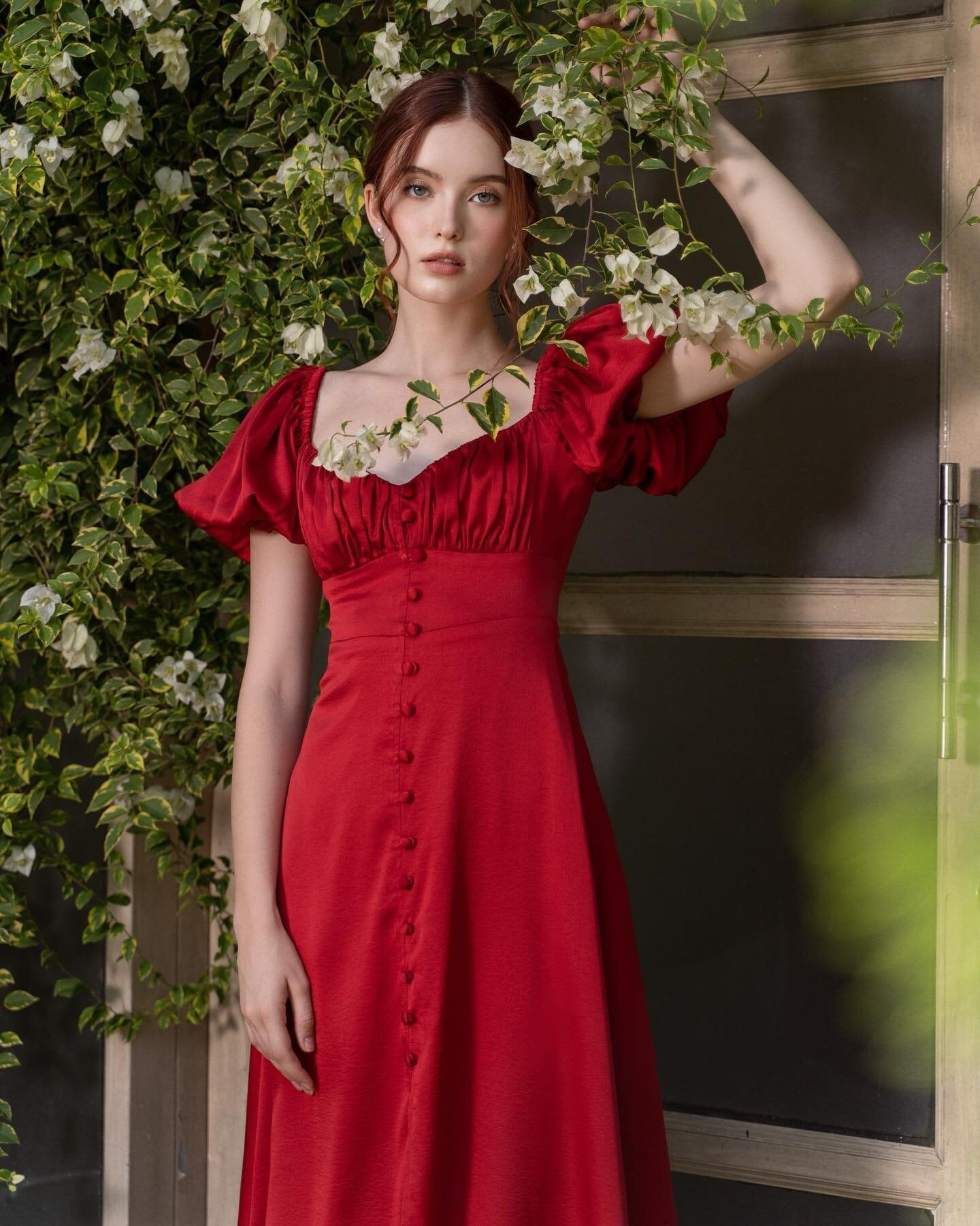 Beautiful Dark Red Gradient Sweetheart Wedding Party Dress, A-line Eve –  Cutedressy