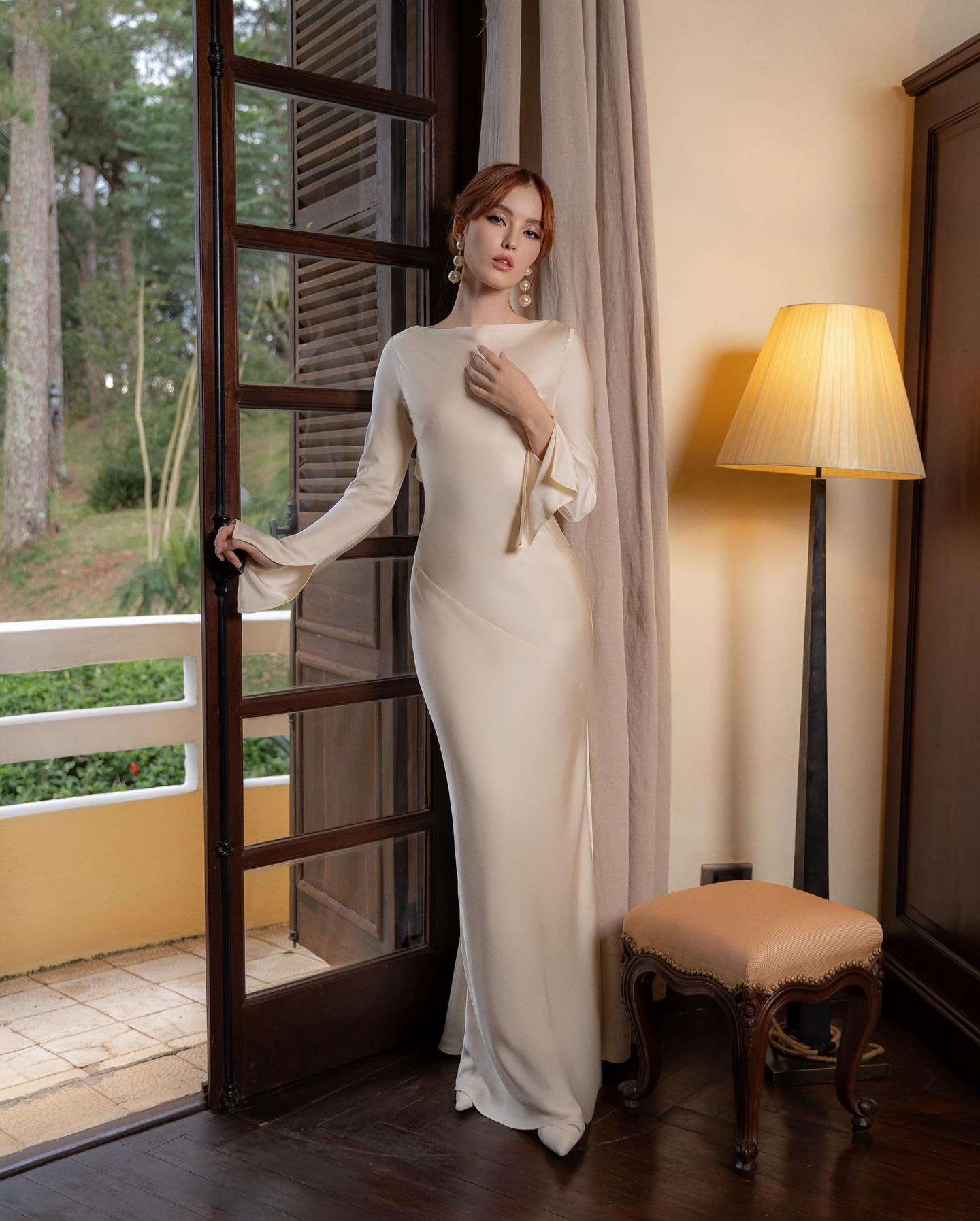long sleeve backless maxi dress formal black long sleeve dress Long Sleeve Embellished Backless Maxi Dress in Black