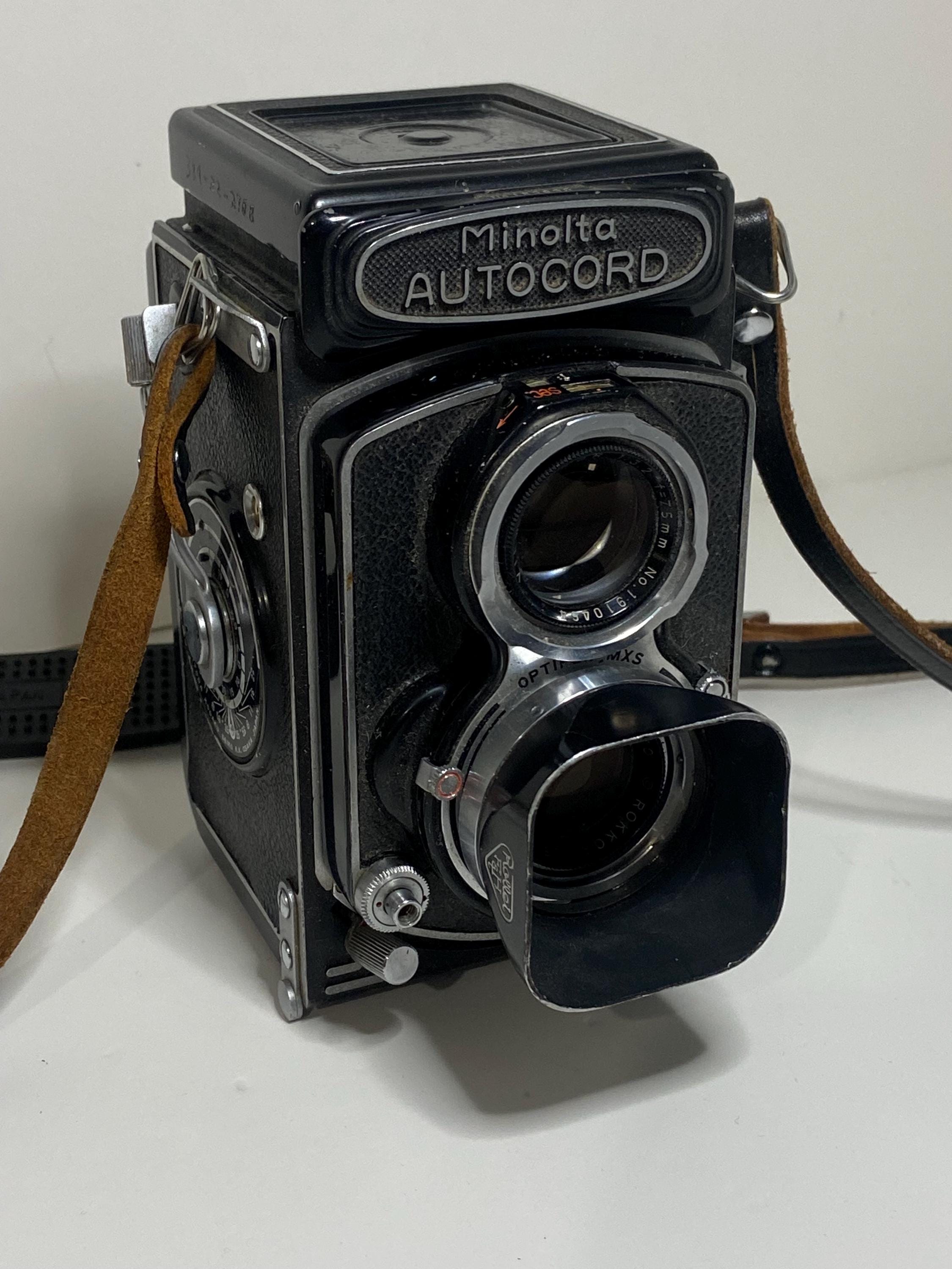 【minolta】f=75mm 1:3.2 autocord ヴィンテージ minolta】f=75mm 1:3.2 autocord ヴィンテージ Minolta AUTOCORD