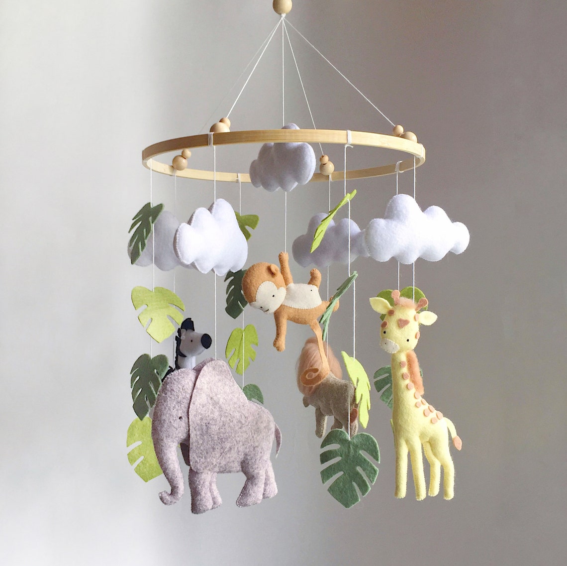 Safari Baby Mobile Crib Mobile Cot Mobile Safari Nursery | Etsy