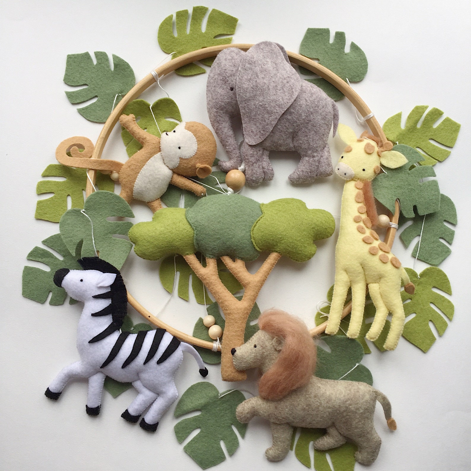 Safari Baby Mobile Crib Mobile Cot Mobile Safari Nursery Etsy