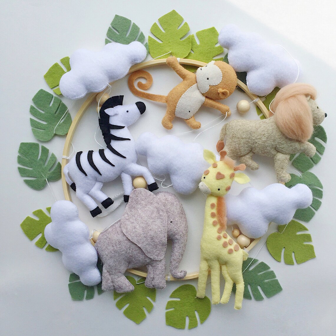 Safari Baby Mobile Crib Mobile Cot Mobile Safari Nursery Etsy