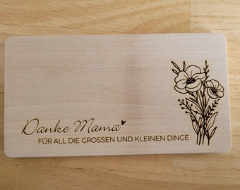 Brettchen "Danke Mama"