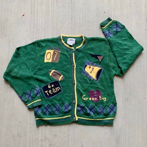 Vintage Hand-Embroidered Cardigan