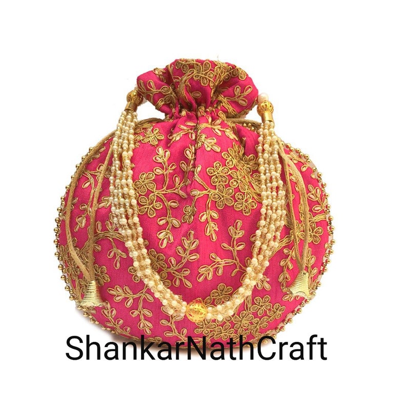 Lot Of 150 Indian Handmade Women/'s Embroidered Clutch Purse Potli Bag Pouch Drawstring Bag Wedding Favor Return Gift For Guests Free Ship