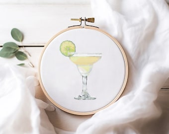 Margarita Cross Stitch Pattern