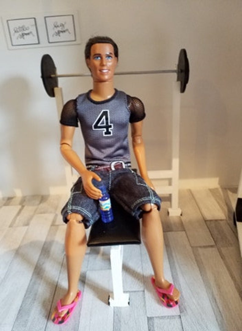 1/6 scale barbie doll size GYM fitness centre for dolls Etsy