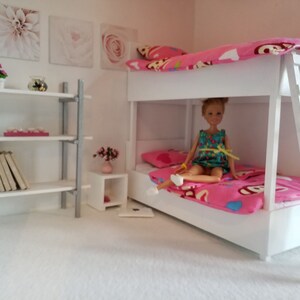 wooden bunk beds for dolls