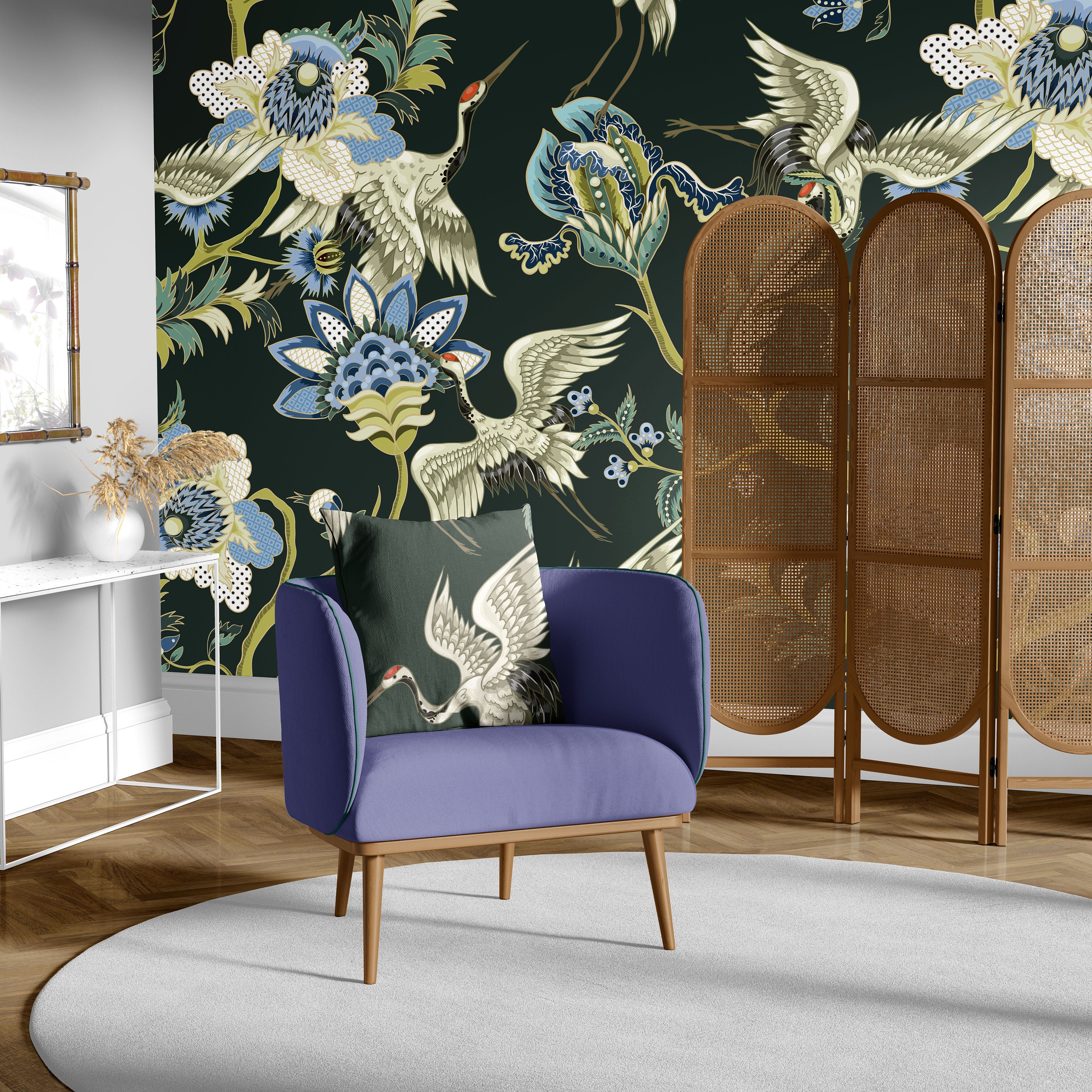 Dark Artsy Painted Crane Wallpaper Bird Mural Wallpaper - Etsy UK Dark Artsy Painted Crane Wallpaper Bird Mural Wallpaper - Etsy UK