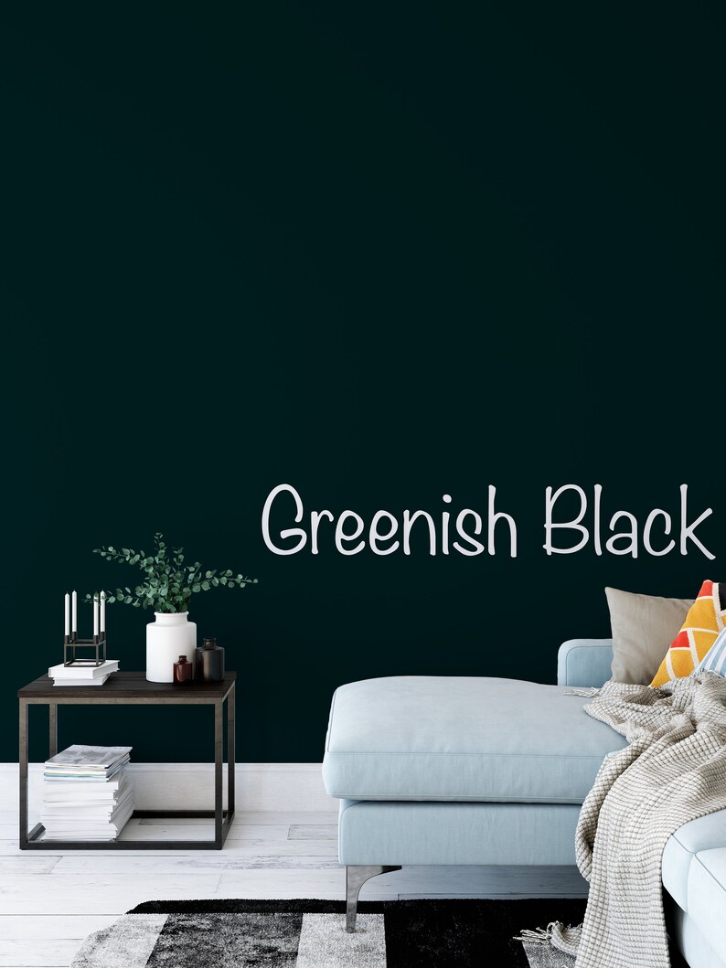 Solid Color Peel and Stick Wallpaper One Color Removable Etsy