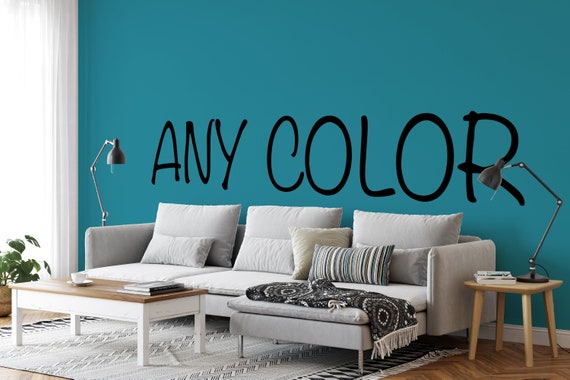 Wall Décor Wall Decals &amp; Murals Solid Color Self-adhesive or classic ...