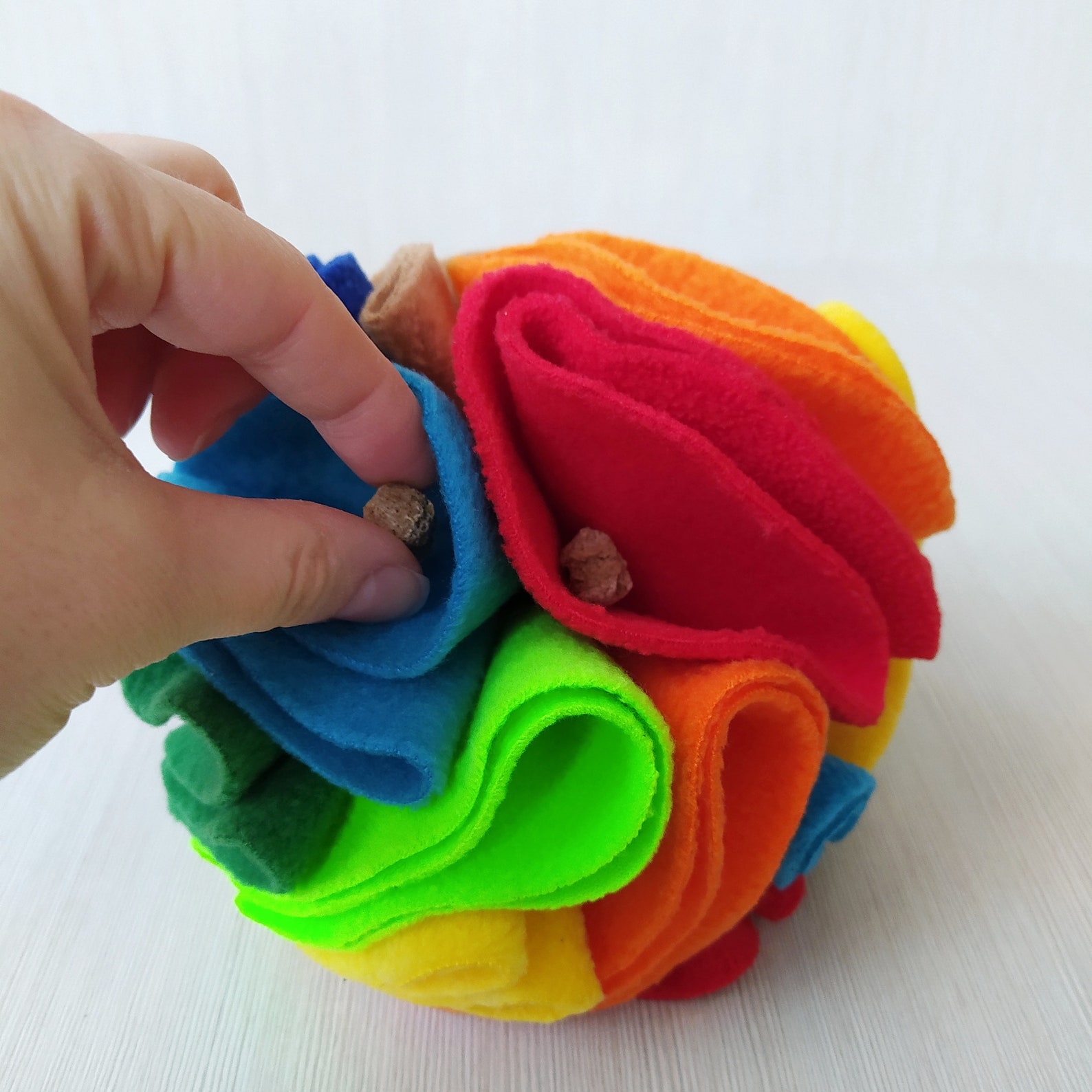 Snuffle Ball Puzzle Toy For Dogs And Other Pets Etsy